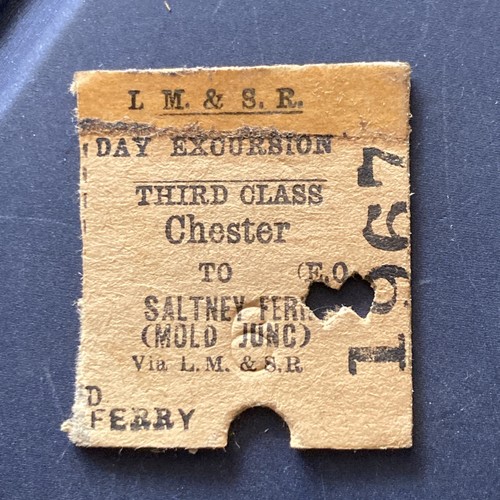 Half railway ticket - half., railway.