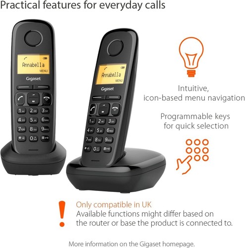 Gigaset a170 duo - cordless, dect