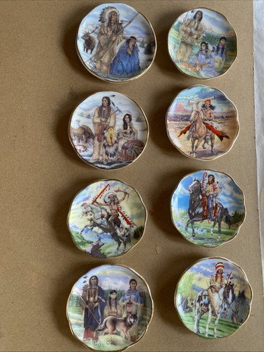 Miniature plates dipicting - 8,