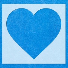 Love Heart Shape Stencil