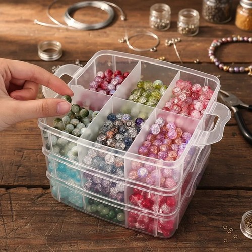 Transparent adjustable storage - transparent,