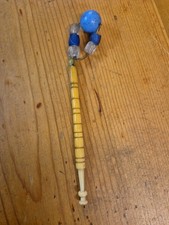 Antique Bone Lace Making Bobbin With Spangles