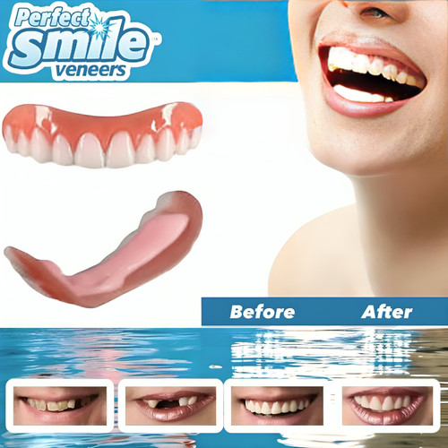 Snap false teeth - false,