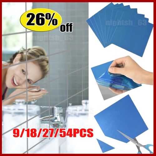 54pcs mirror tiles - 9-54pcs,