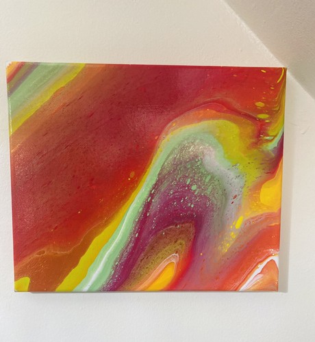 Wall art canvas painting - wall,