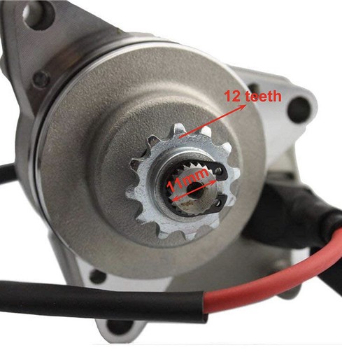 Electric start motor - electric,