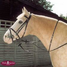 Leather RUNNING Martingale by Windsor Equestrian Pony Cob Full Size  Black Brown