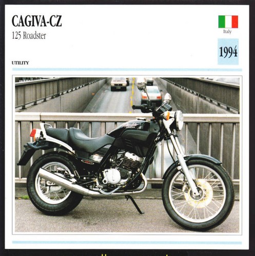 1994 cagiva 125cc - cagiva-cz, roadster