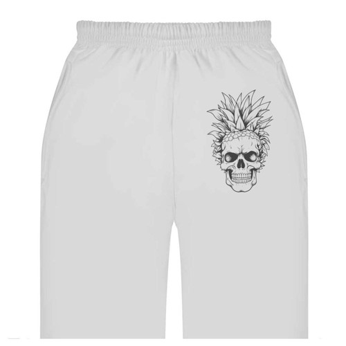 Pineapple skull adult - skull',