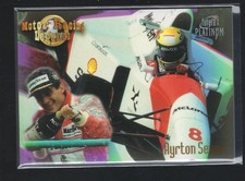 RARE FUTERA PLATINUM 1998 - MOTOR RACING LEGENDS - AYRTON SENNA  LEGENDS CARD
