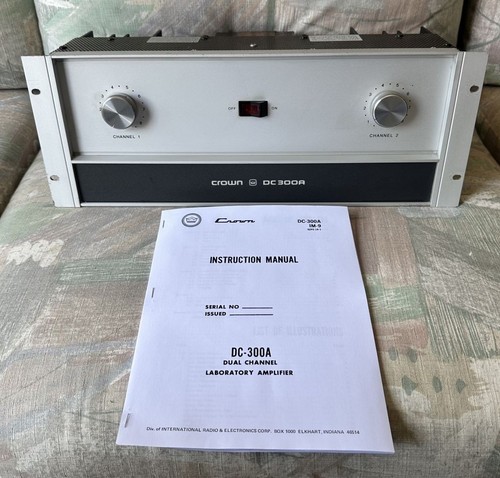 Crown 300a channel studio - crown, 2-channel