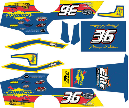 Kenny wallace themed traxxas - kenny,