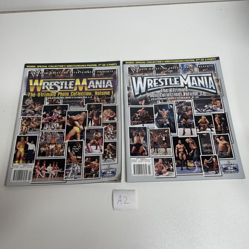 Wwf wwe magazine wrestlemania - wwe,