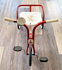 VINTAGE RALEIGH TRICYCLE BLUE YELLOW c1970s