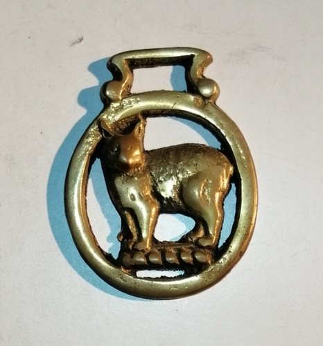 Antique solid brass manx - solid, cat