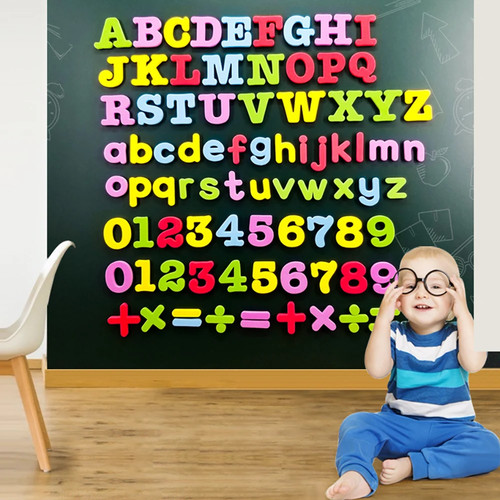 Magnetic letters and numbers - magnetic,