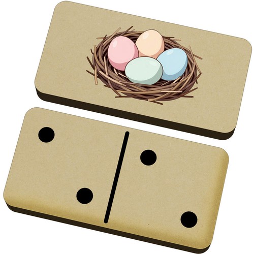 Nest with easter - with, domino