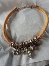 Accessorise, Monsoon Necklace.  Costume Jewellery. On A Thick Cord.