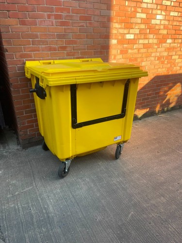 1100 litre drop front - , lockable