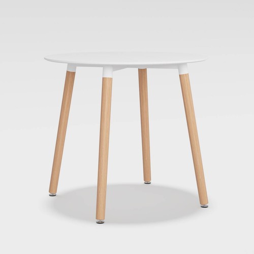 Tromso 80cm round dining table - round,