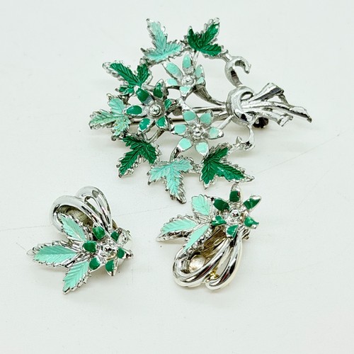 Vintage enamel mint green - enamel,