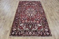 OLD HANDMADE ORIENTAL PERSIAN WOOL RUG WOOL CARPET 225 X 125 CM