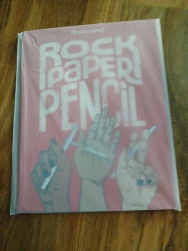 Astropad rock paper - rock, pencil