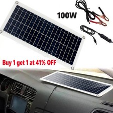 100W Solar Panel 12V Trickle