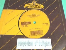 DAWN - Knock Three Times + Candida OLD GOLD 7 inch vinyl single Ex+