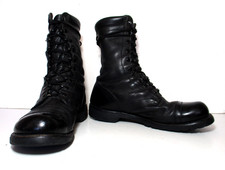 Corcoran 1520 Military Combat Paratrooper Jump Boots Black Leather Size 10D Men