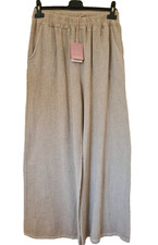 Italian Washed Linen Trousers