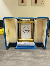 Garrard Carriage  Clock Fully