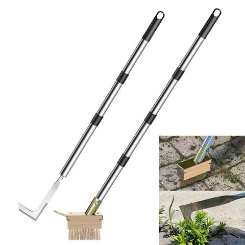 Crack weeder tool set with - tool,