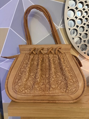 Ladies vintage tan leather - ladies,