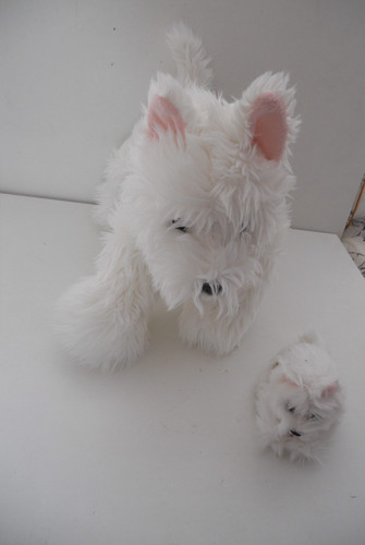Build bear white - bear, westie
