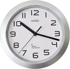 Radio Control Wall Clock (Official UK & Ireland Version) 20 cm / 8 inch Youshiko