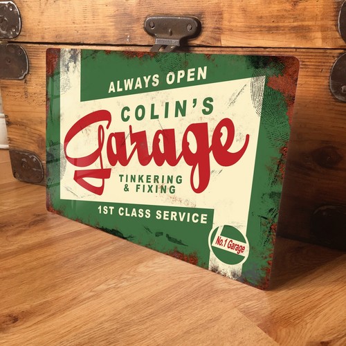 Personalised garage sign - garage,