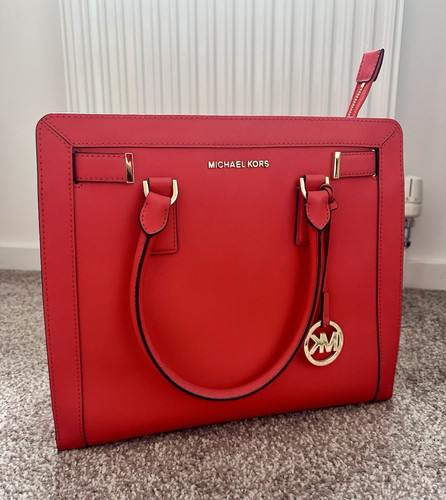 Michael kors selma red leather - michael,
