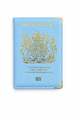 British passport cover - cover,