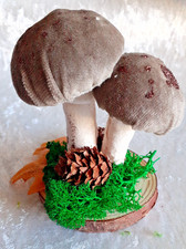 Handcrafted toadstool - handcrafted,
