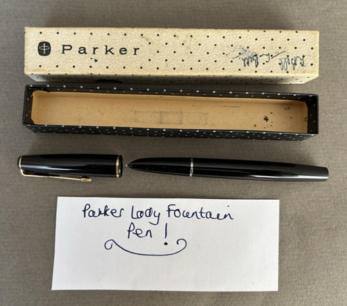Vintage black parker - black,