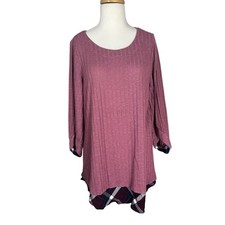 Energe’ Pink Ribbed Knit