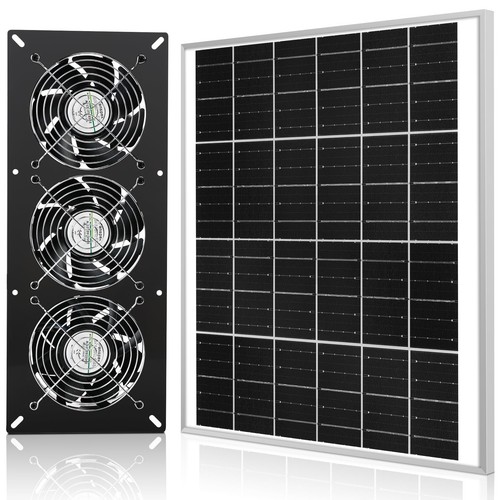 Solar fan kit 25w - fan,