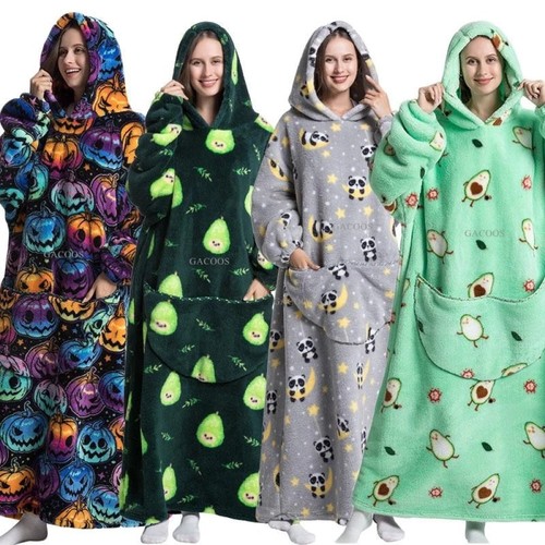 Oversized blanket hoodie - oversized, in