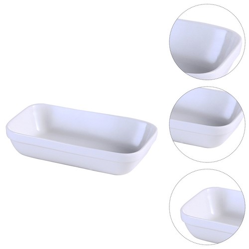 1pc ceramic rectangular plate - ceramic,