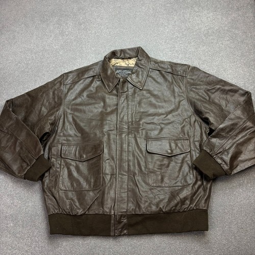 Leather flying jacket adult - leather,