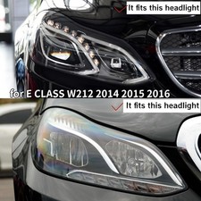 Headlight Lens Replacement For Mercedes Benz E Class W212 2013-2016 right side