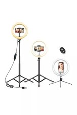 10.2” Ring Light with Stands Phone Holder  Anozer Upgraded Selfie LED Ring light