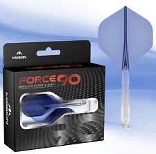 Mission Force 90 All-in-One No2 Blue Gradient 1 Piece Flight & Stem Darts System