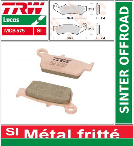 Rear brake pads - brake,
